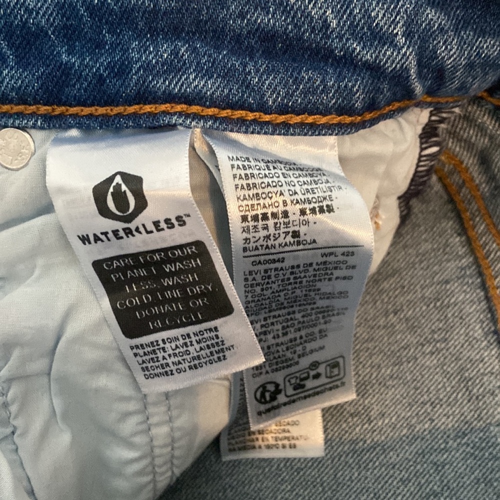 NWT Levi’s Ribcage Straight Ankle - Picture 8 of 9